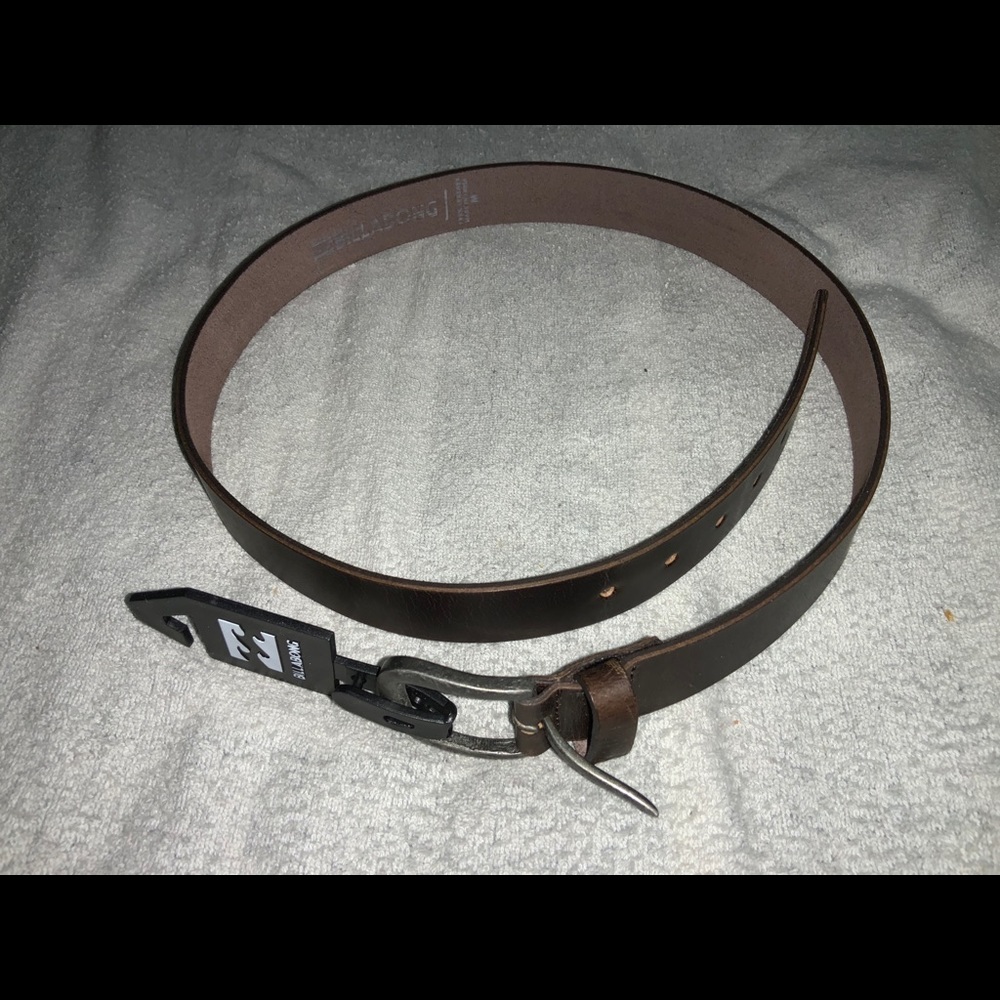 BILLABONG Mens Belt Size M Brown NWOT New